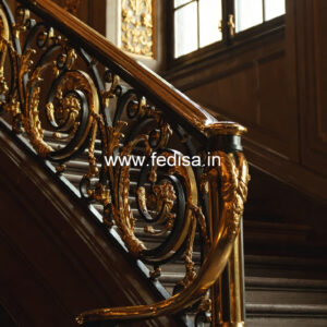 Modern Staircase Railing Designs India No-22390
