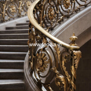 Stylish Railing Design For Duplex House India No-22565