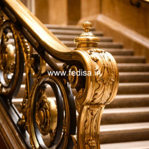 Modern Staircase Designs With Railings No-22775