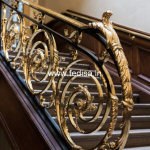 Modern Ghar Exterior Railing Design No-22837