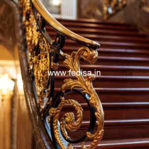 Modern Balcony Railings With Glass Panels Design No-22842
