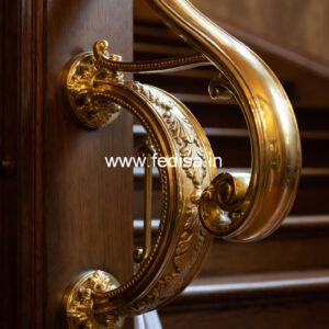Modern Staircase Design With Railings For Homes No-22889
