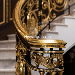 Modern Balcony Designs With Steel Railings No-22939