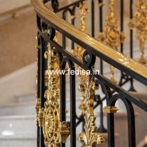 Modern Balcony Railing Design With Glass No-23288