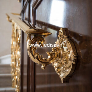 Modern Staircase Railing Design For Luxury Homes No-23325