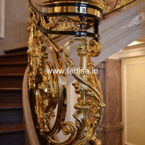 Modern Stair Railing Design With Steel No-23333