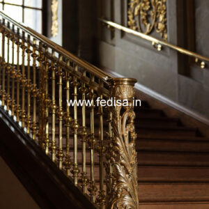 Best Home Railing Designs With Steel And Wood No-23359