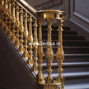 Modern Steel Balcony Railing Design India No-23425