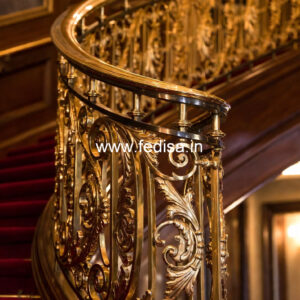 Stylish Ghar Balcony Design With Railings No-23428
