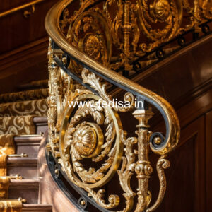 Indian Balcony Design With Modern Railings No-23439