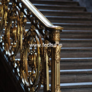 Modern Steel Railing India Homes No-23614