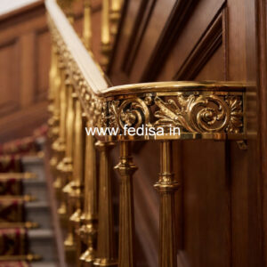 Stylish Staircase Railing Design For Indian Homes No-23705