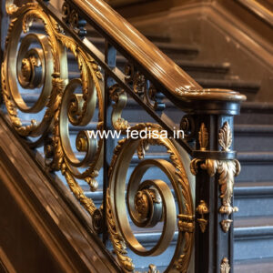 Classy Stair Railing Designs No-23830