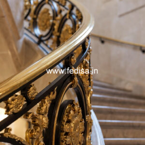 Modern Glass Railing Design No-23844