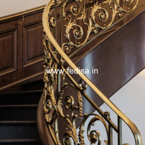 Modern Staircase Railing Designs India No-27853
