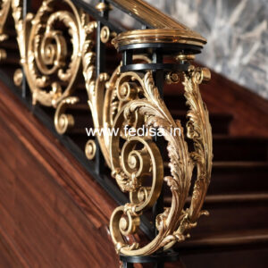Latest Balcony Design With Steel Railing India No-28019