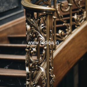 Stylish Railing Design For Duplex House India No-28028