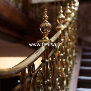 Modern Balcony Railings With Glass Panels No-28139