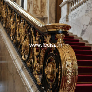 Modern Staircase Design With Railings No-28177