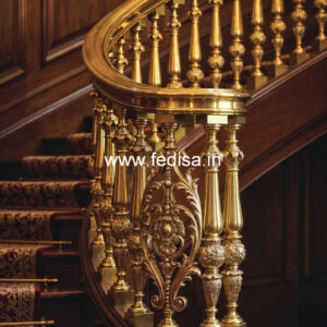 Modern Balcony Design With Stylish Steel Railings No-28325