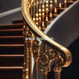 Classy Stair Railing Designs No-28561