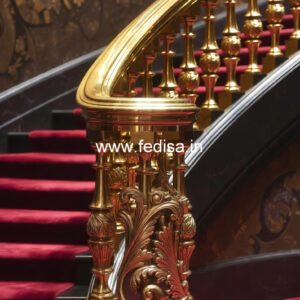 Modern Stair Railing Design With Steel No-28796