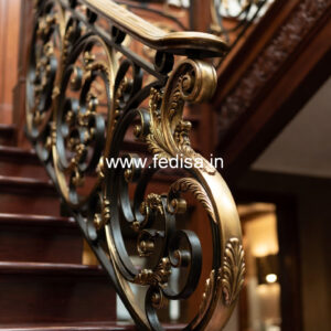 Indian House Front Balcony Railing Design No-28885