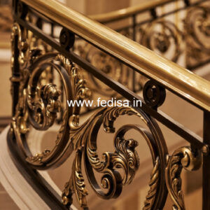 Modern Steel Balcony Railing Design India No-28888