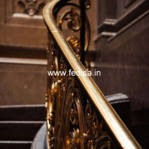 Indian Balcony Design With Modern Railings No-28902