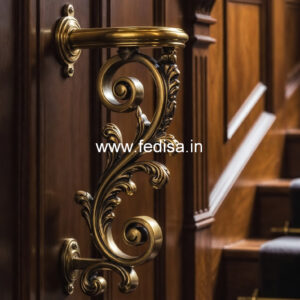 Balcony Design India With Modern Steel Railings No-28931