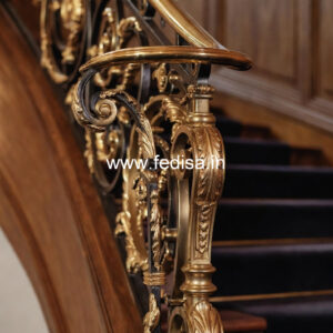 Ghar Exterior Balcony Design With Railings No-28952