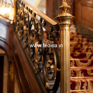 Stylish Indian Balcony Design With Railings No-28954