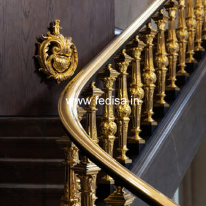 Stylish Staircase Railing Design For Indian Homes No-29168