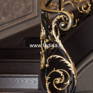 Stylish Staircase Railing Designs For Home No-29181