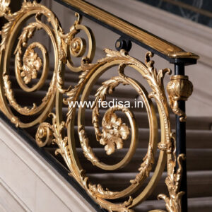 Modern Staircase Railing Designs India No-29186