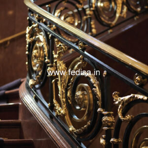 Modern Balcony Railing Ideas With Lighting India No-29357