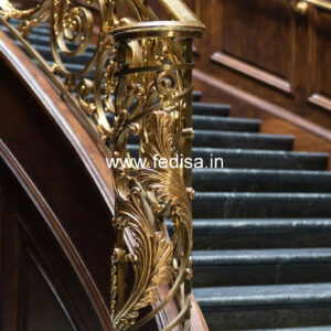 Stylish Railing Design For Duplex House India No-29361