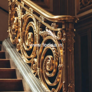 Modern Balcony Design With Stylish Railings India No-29365