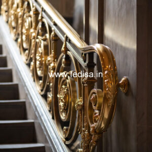 Stylish Stair Railings No-29408