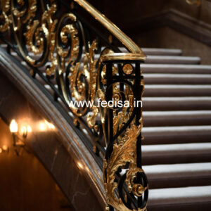 Modern Staircase Railing Designs For Small House No-29475