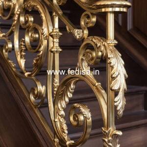 Stylish Balcony Railings For Indian Homes Exterior No-29652