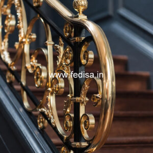 Modern Balcony Railing Design With Glass No-30084