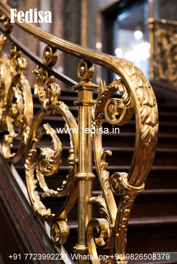 Modern Front Balcony Railing Designs No-30090 - Fedisa