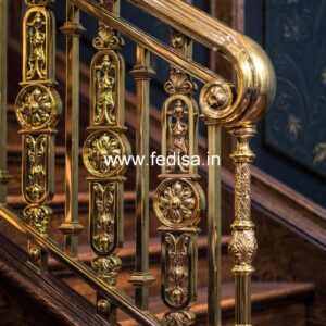 Stylish Balcony Railing Design With Glass And Steel No-30111