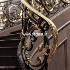 Stylish Railing Design For Small Home Exterior No-30151