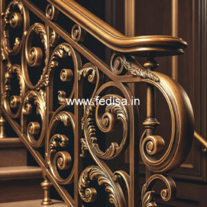 Modern Exterior Balcony Designs With Railings No-30174