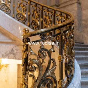 Stylish Steel Railing Designs For Balcony No-30178
