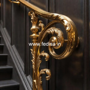 Stylish Ghar Balcony Design With Railings No-30224