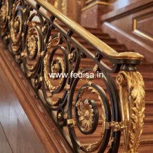 Modern Exterior Railing India Homes No-30261