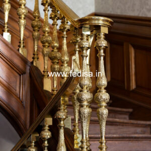 Balcony Design India With Modern Steel Railings No-30264
